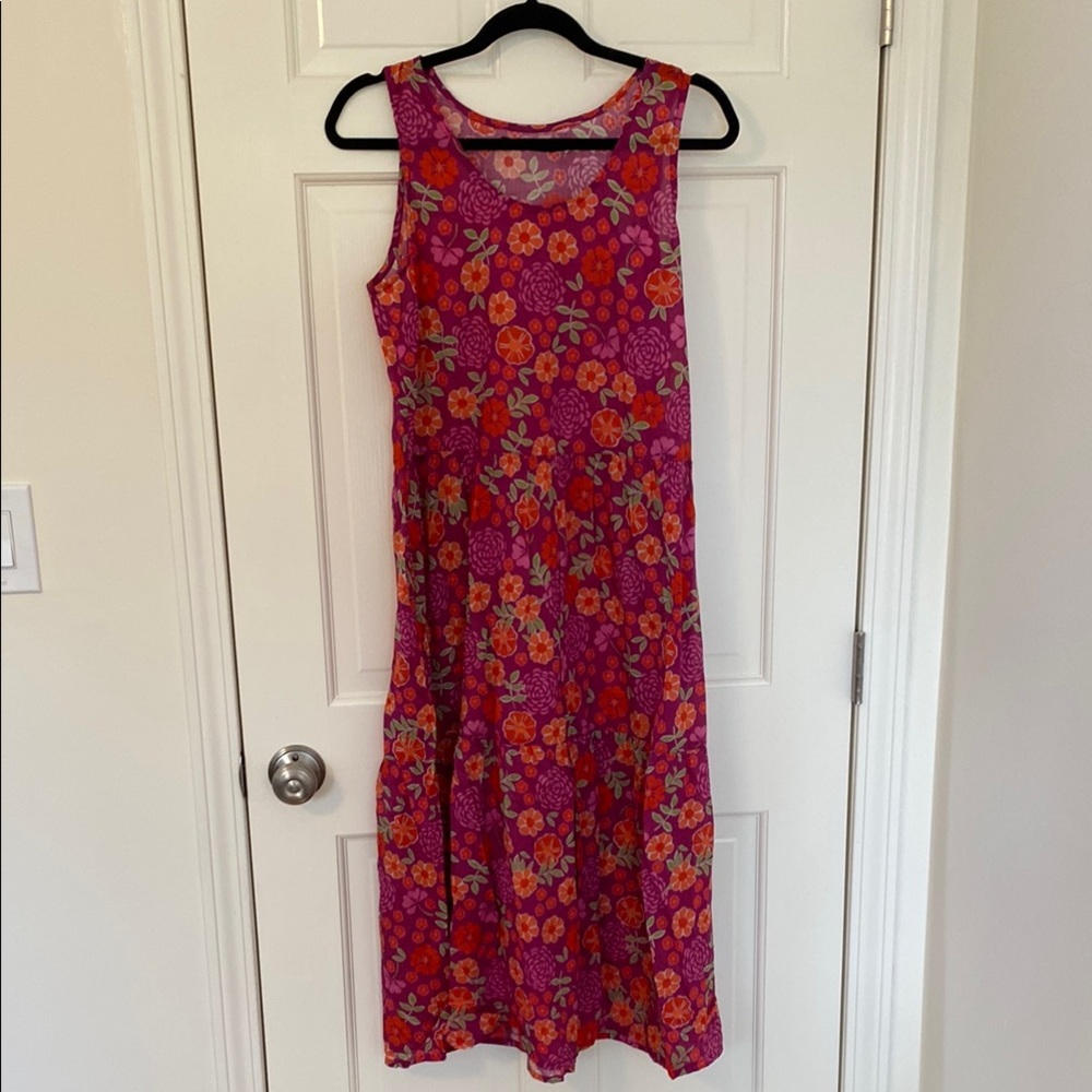 Gudrun Sjoden Floral Sleeveless Sundress M